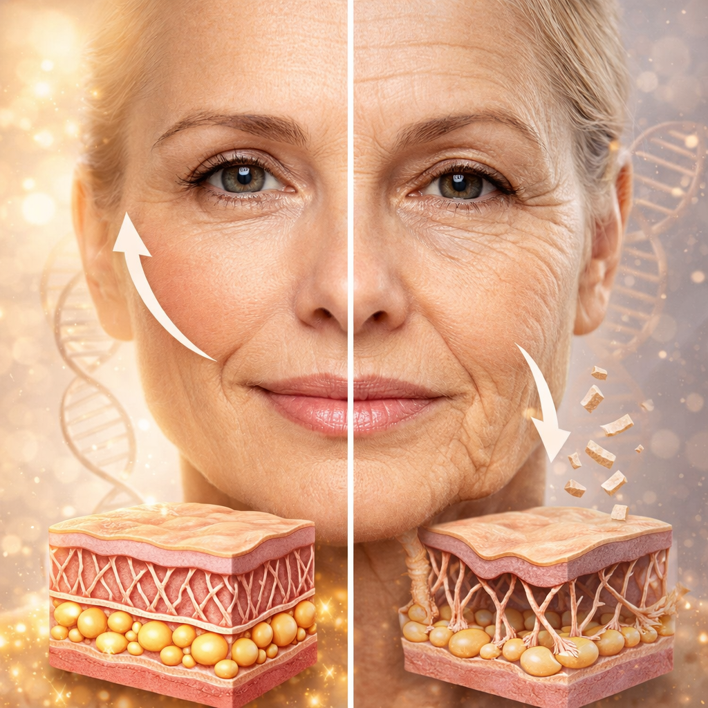 Pérdida de elasticidad y firmeza